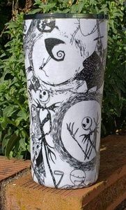 Nightmare Before Christmas Custom Tumbler